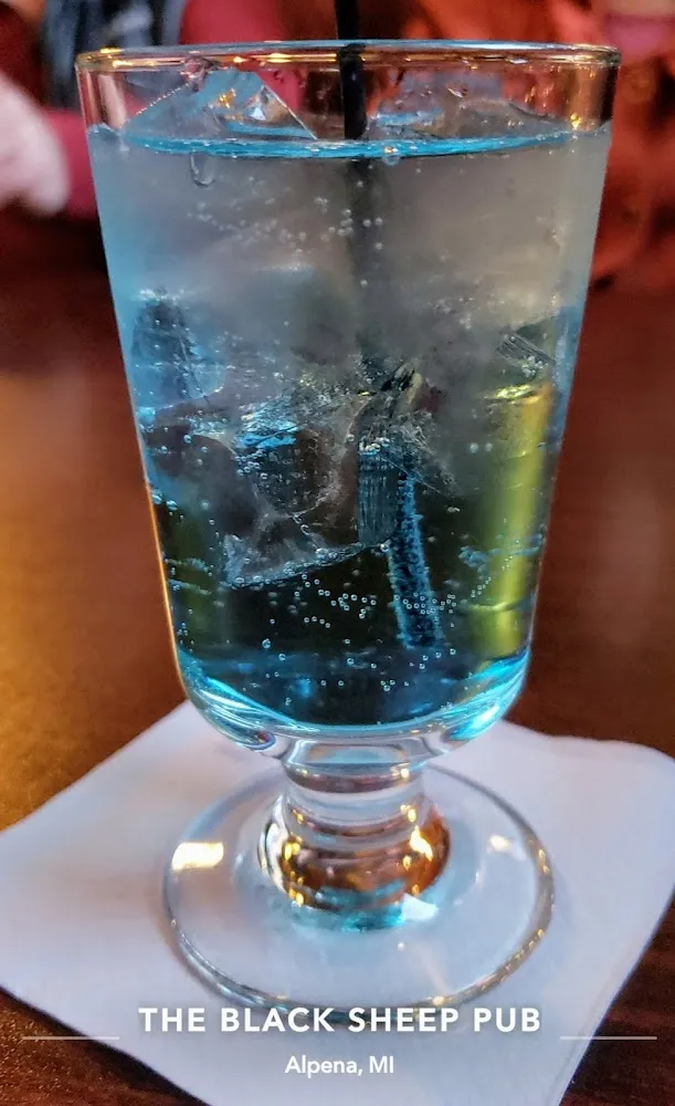 UV Blue & Soda Water